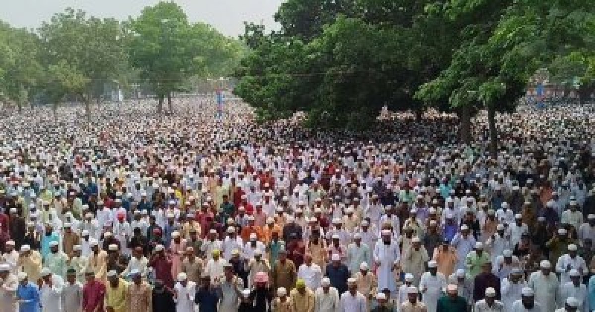 ঈদ জামাতের জন্য প্রস্তুত শোলাকিয়া, সর্বোচ্চ অগ্রাধিকার নিরাপত্তায়