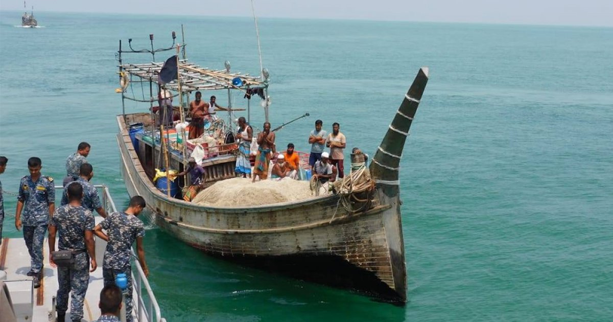 ৯৯ কোটি টাকার জাল ও মাছ জব্দ