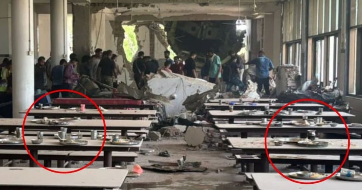চিকিৎসকদের হোস্টেলে দুপুরের খাবারের সময় আছড়ে পড়ে বিমানটি