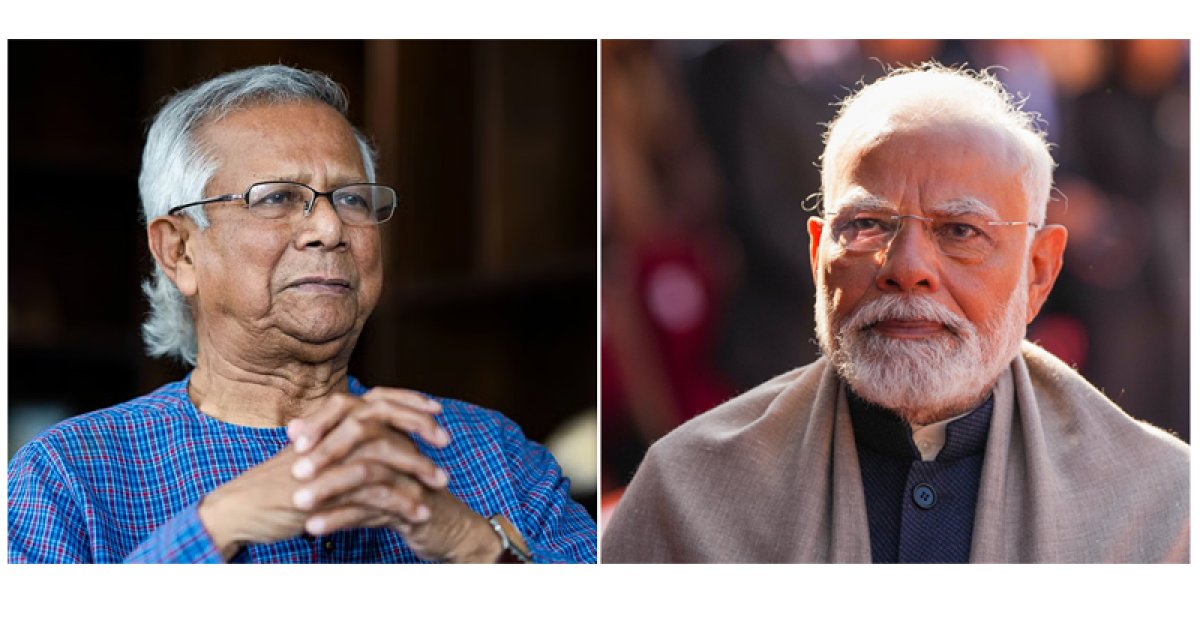 শোক ও সমবেদনা জানিয়ে নরেন্দ্র মোদিকে ড. ইউনূসের চিঠি