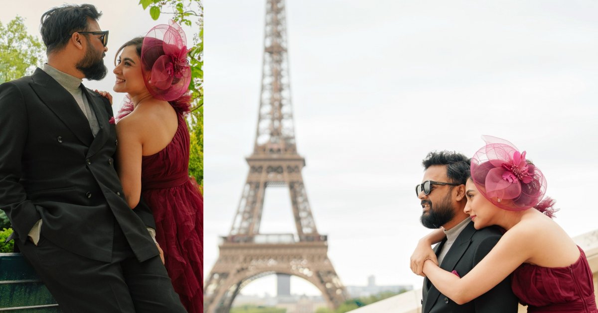 তাদের প্রেমময় ফটোশুট, সঙ্গী আইফেল টাওয়ার!