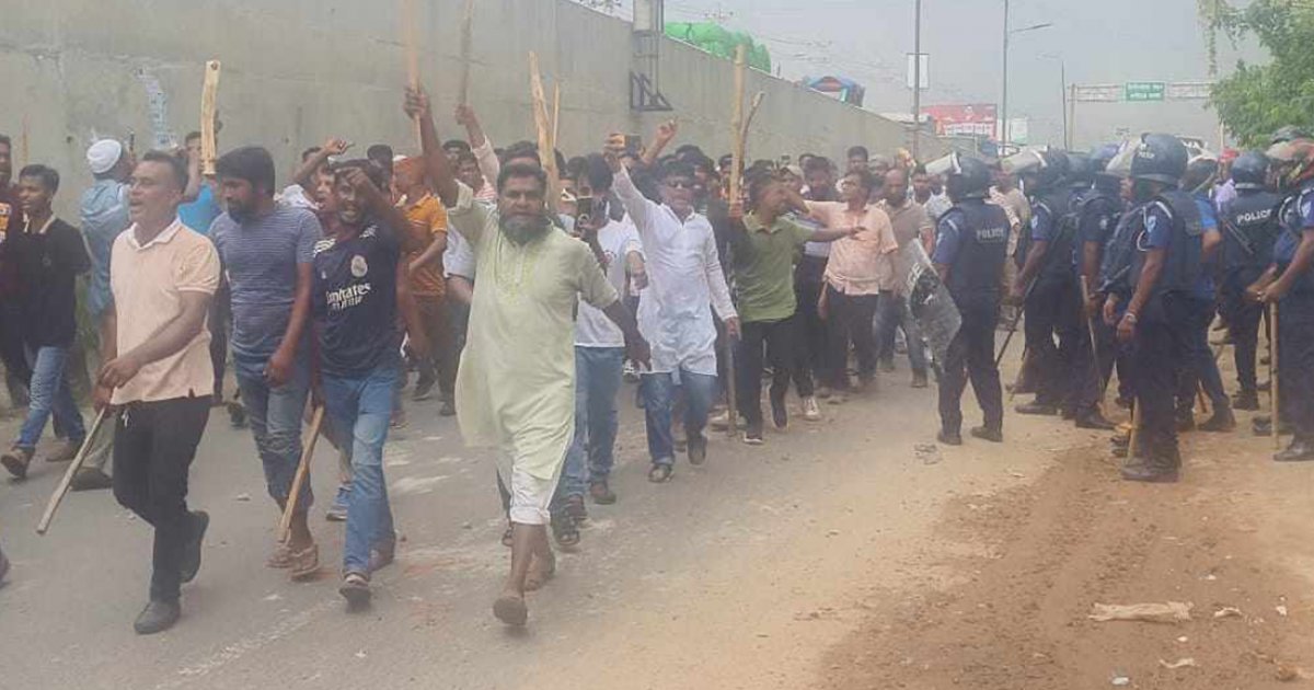 কালিয়াকৈরে বিএনপির দুই গ্রুপে সংঘর্ষ, আহত ১০