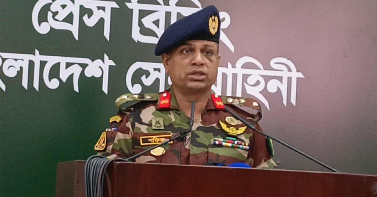 নির্বাচনে সরকারের নির্দেশনা অনুযায়ী দায়িত্ব পালন করবে সেনবাহিনী