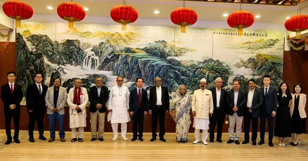 চীন সফরকে কেন্দ্র করে ঢাকার দূতাবাসে বিএনপির উচ্চ পর্যায়ের প্রতিনিধিদল