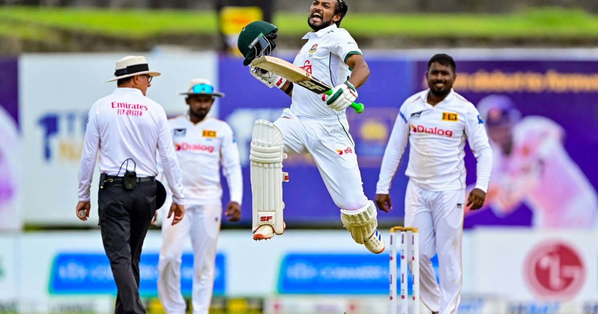 শান্তর সেঞ্চুরিতেই কি ম্যাচ হাতছাড়া বাংলাদেশের?