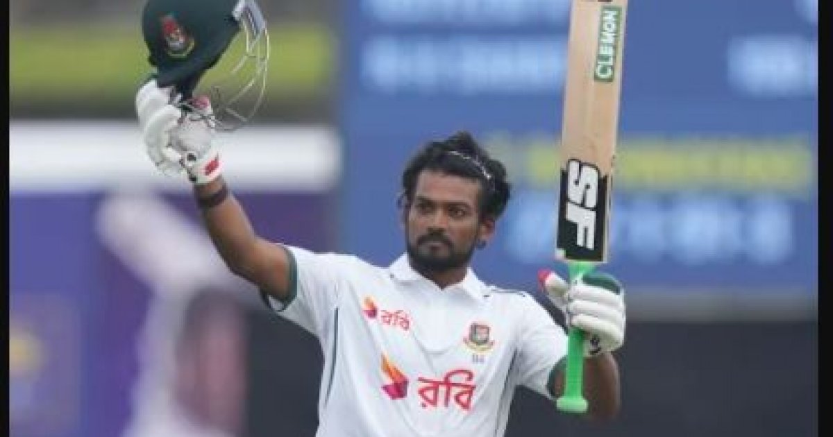গল টেস্টের দুই সেঞ্চুরিতে র‌্যাঙ্কিংয়ে বড় লাফ শান্তর
