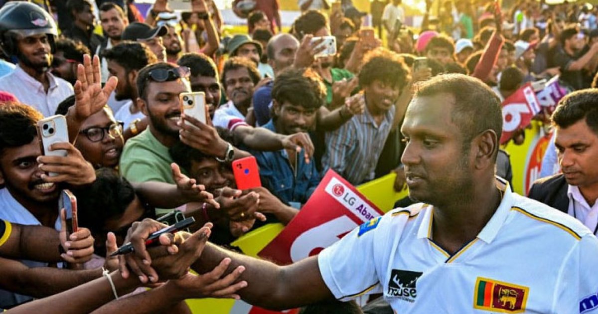 টি-টোয়েন্টি বিশ্বকাপ জিতে বিদায় নিতে চান ম্যাথুজ