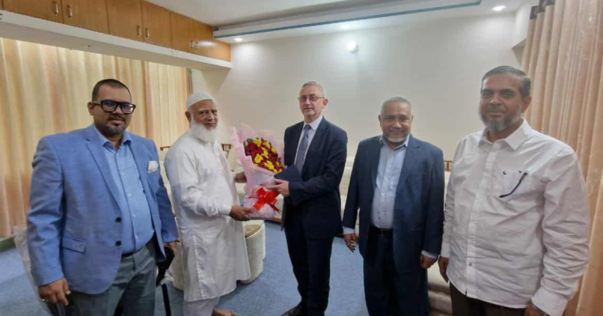 জামায়াতের আমিরের সঙ্গে ইইউ রাষ্ট্রদূতের বৈঠক