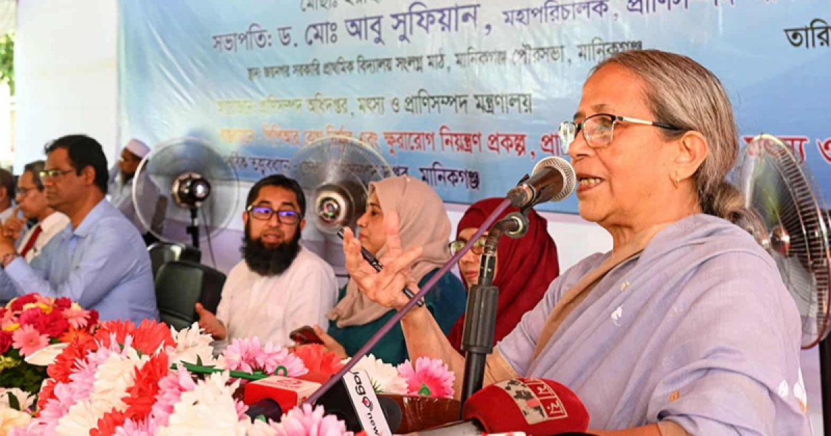 নিরাপদ খাদ্য উৎপাদন জরুরি: প্রাণিসম্পদ উপদেষ্টা