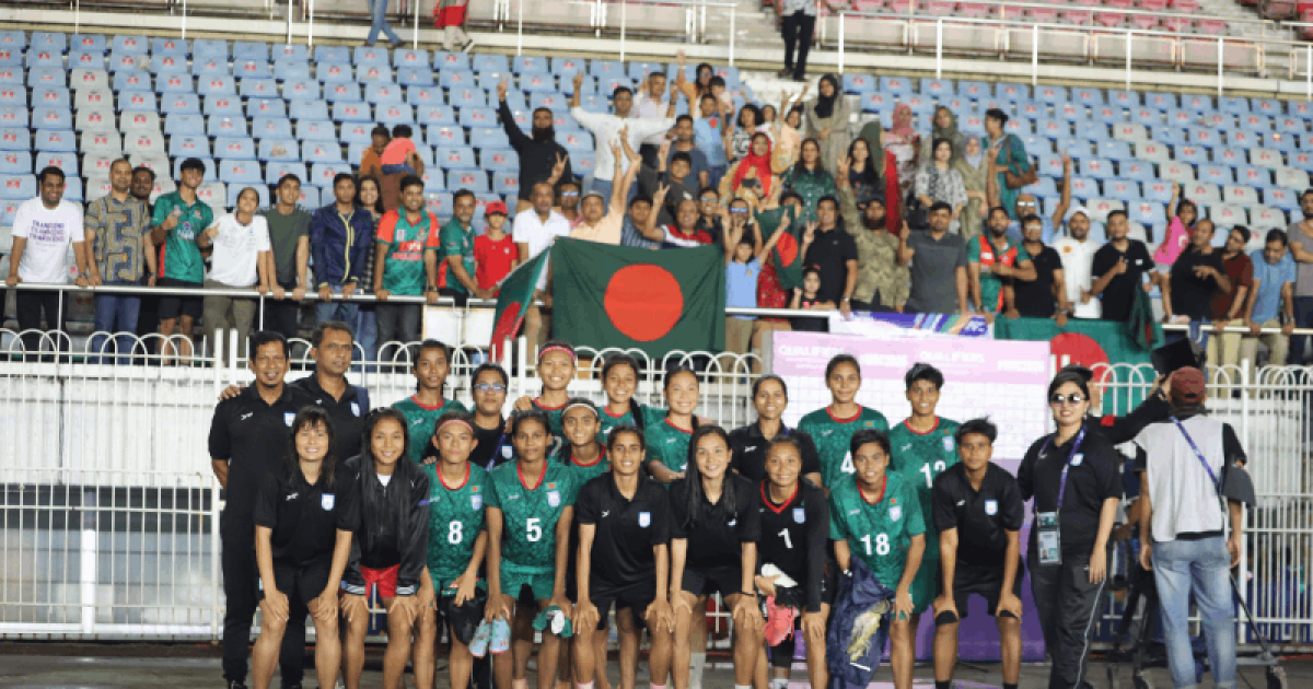 বাহরাইনকে উড়িয়ে বাংলাদেশ দলে উচ্ছ্বাস