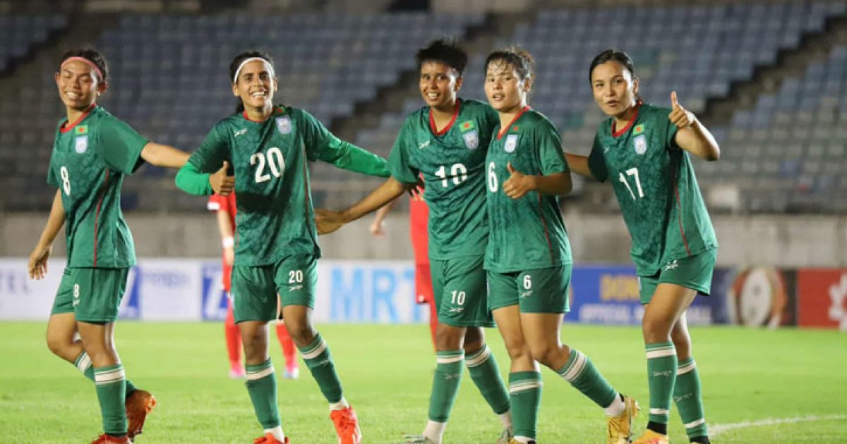 প্রথমার্ধেই বাহরাইনের জালে বাংলাদেশের ৫ গোল