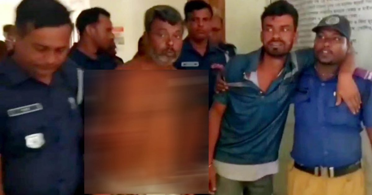 ঘুম থেকে ডেকে মেম্বারকে কুপিয়ে হত্যা, মারধর করে দুজনকে পুলিশে সোপর্দ