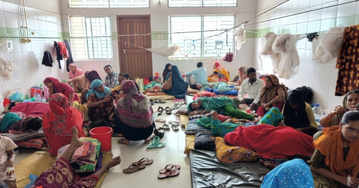 বরগুনায় একদিনেই ডেঙ্গু আক্রান্ত হয়ে হাসপাতালে ভর্তি ৯৩ জন