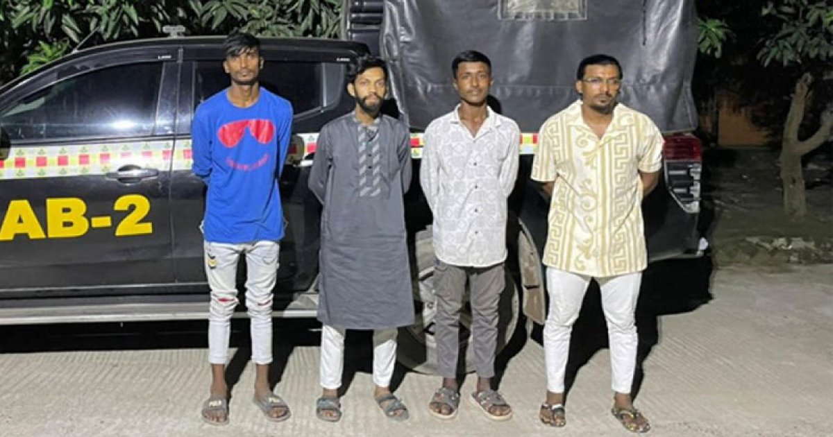 ‘ভাইরাল আলভি’সহ গ্রেফতার ৪ জন কারাগারে