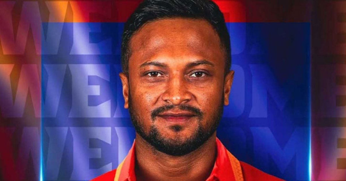 গ্লোবাল সুপার লিগে দুবাইয়ের সাকিব