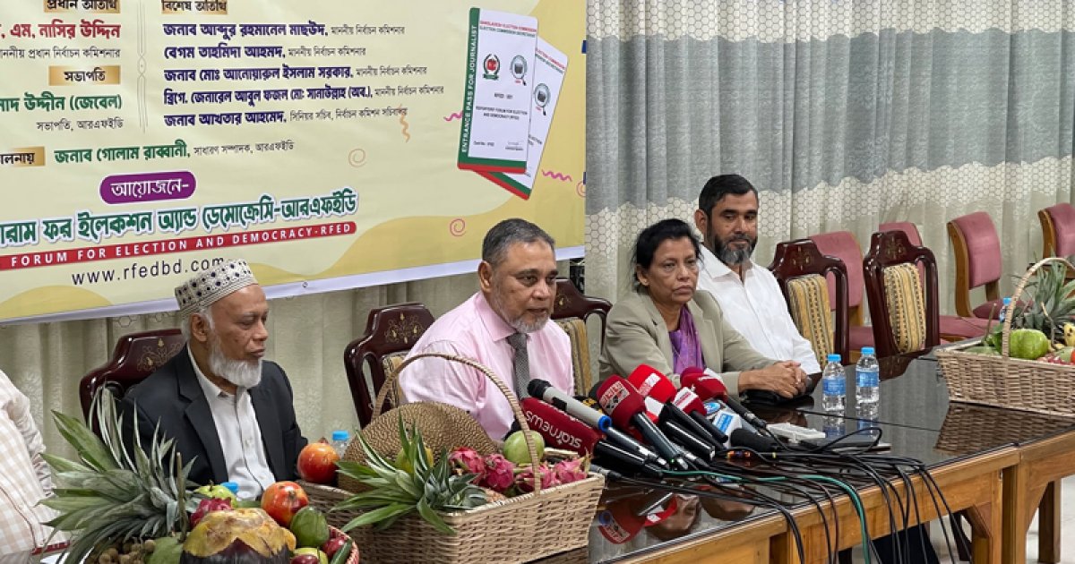 সুষ্ঠু নির্বাচন দিয়ে মানুষের শ্রদ্ধা পুনরুদ্ধারের এটাই সময়: সিইসি