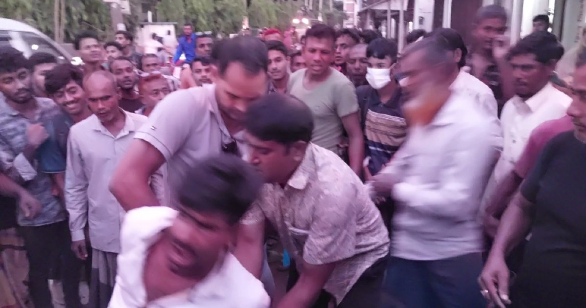 আসামি ধরতে গিয়ে পুলিশ কর্মকর্তা আহত