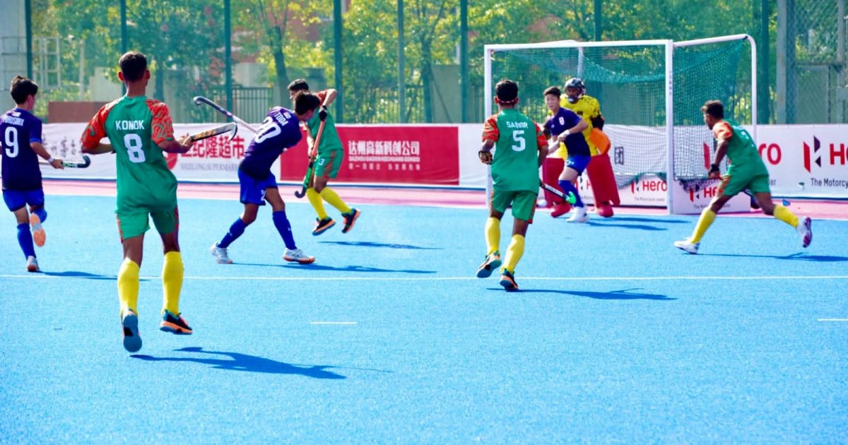 ১০ গোলের সেমিফাইনালে লড়াই করে জাপানের কাছে বাংলাদেশের হার