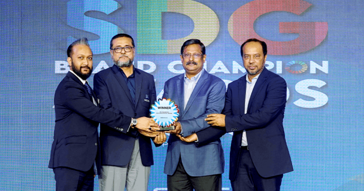 সেরা টেকসই রিয়েল এস্টেট প্রতিষ্ঠান হিসেবে স্বীকৃতি পেলো শেলটেক