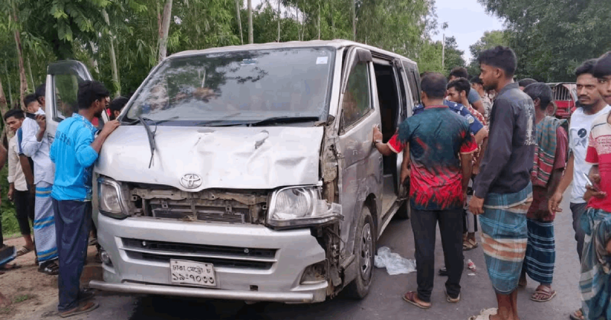 শেরপুরে মাইক্রোবাসের ধাক্কায় ২ শিশু নিহত