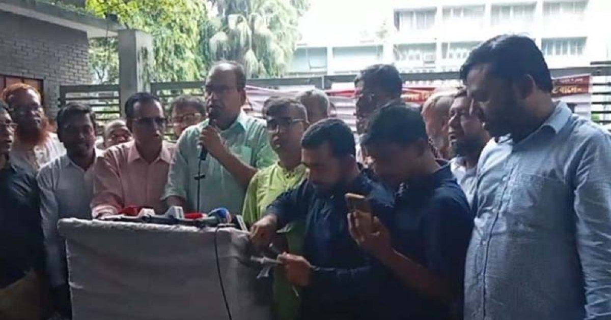 নির্বাচন বানচাল করতে পরিকল্পিত হত্যাকাণ্ড হচ্ছে: দুদু