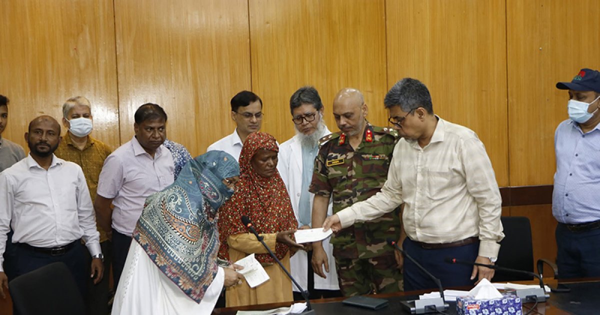 বিএমইউতে ৫০০ রোগীকে আড়াই কোটি টাকার আর্থিক সহায়তা