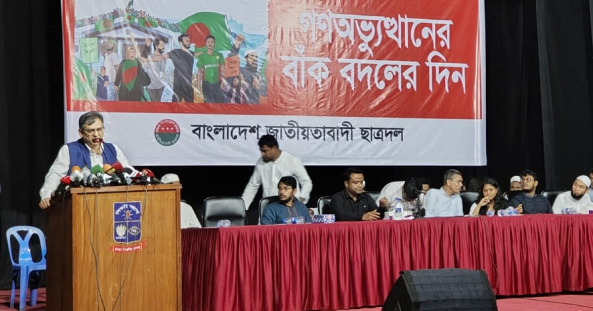 ক্ষমতায় গেলে বিএনপি জুলাই গণঅভ্যুত্থানকে যথাযথ মর্যাদা দেবে: সালাহ উদ্দিন আহমেদ