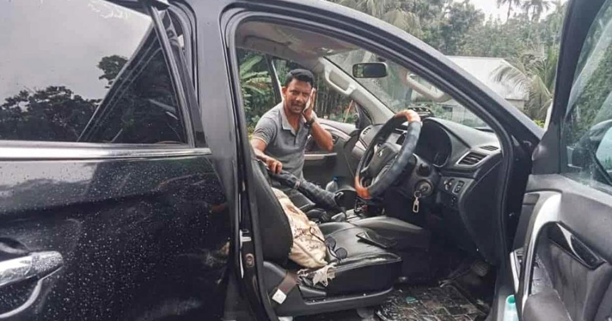 গোপালগঞ্জে ইউএনওর গাড়িবহরে হামলা, ভাঙচুর