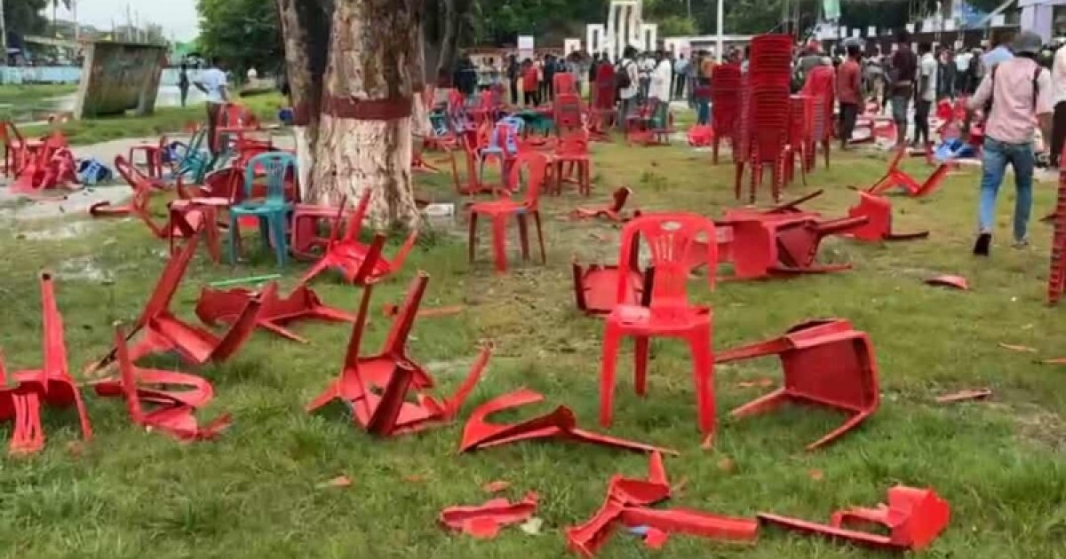 গোপালগঞ্জে এনসিপির সমাবেশস্থলে হামলা