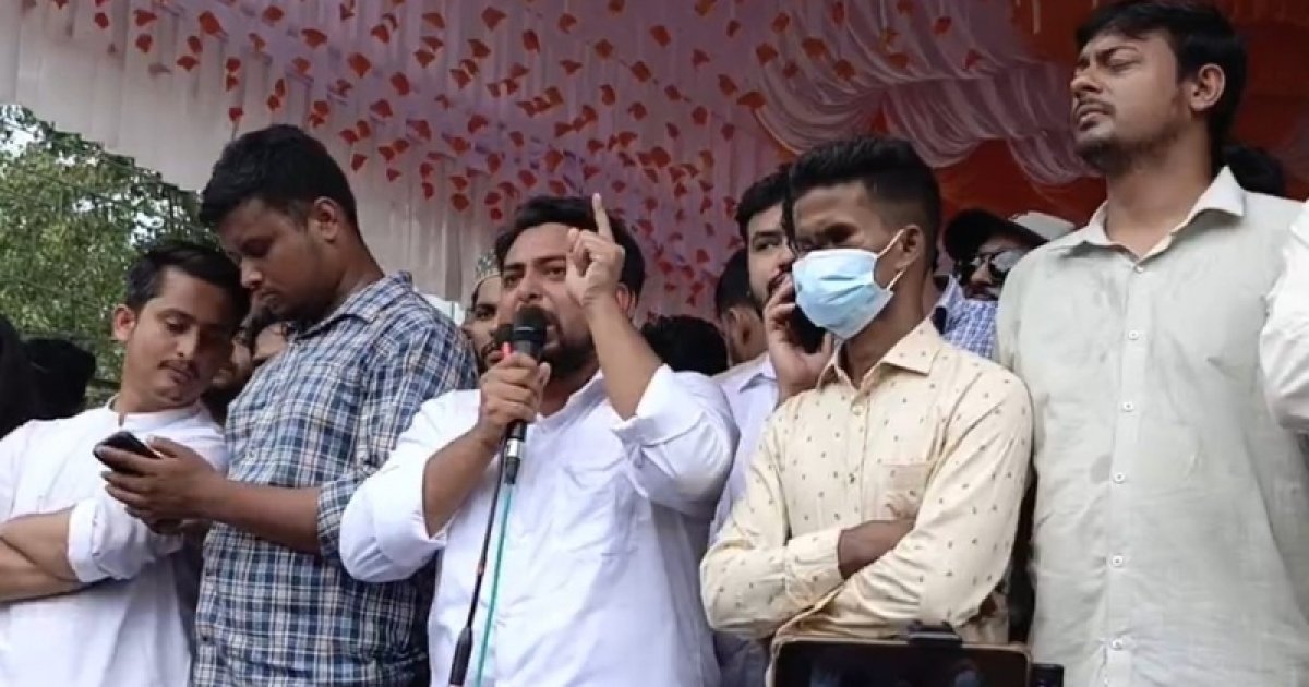 আজ তারা বাধা দিয়েছে, আমরা এর জবাব দেবো: নাহিদ ইসলাম