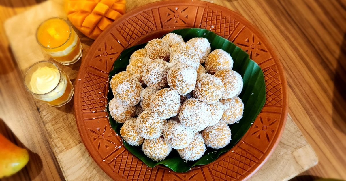 শেফের রেসিপি: ম্যাংগো লাড্ডু