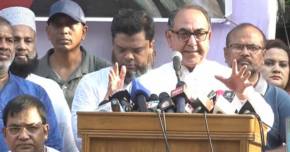 সরকারের কোলে একদল, কাঁধে আরেক দল: মির্জা আব্বাস