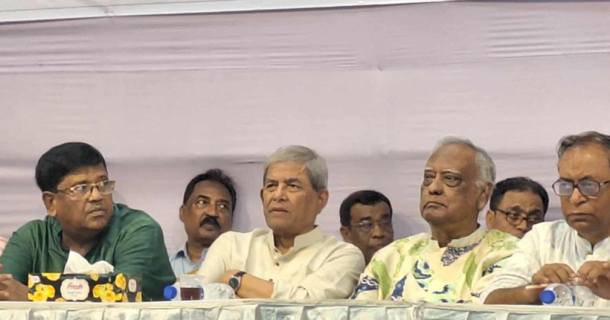 একাত্তর ও গণতন্ত্রের বিষয়ে ছাড় নয়: মির্জা ফখরুল