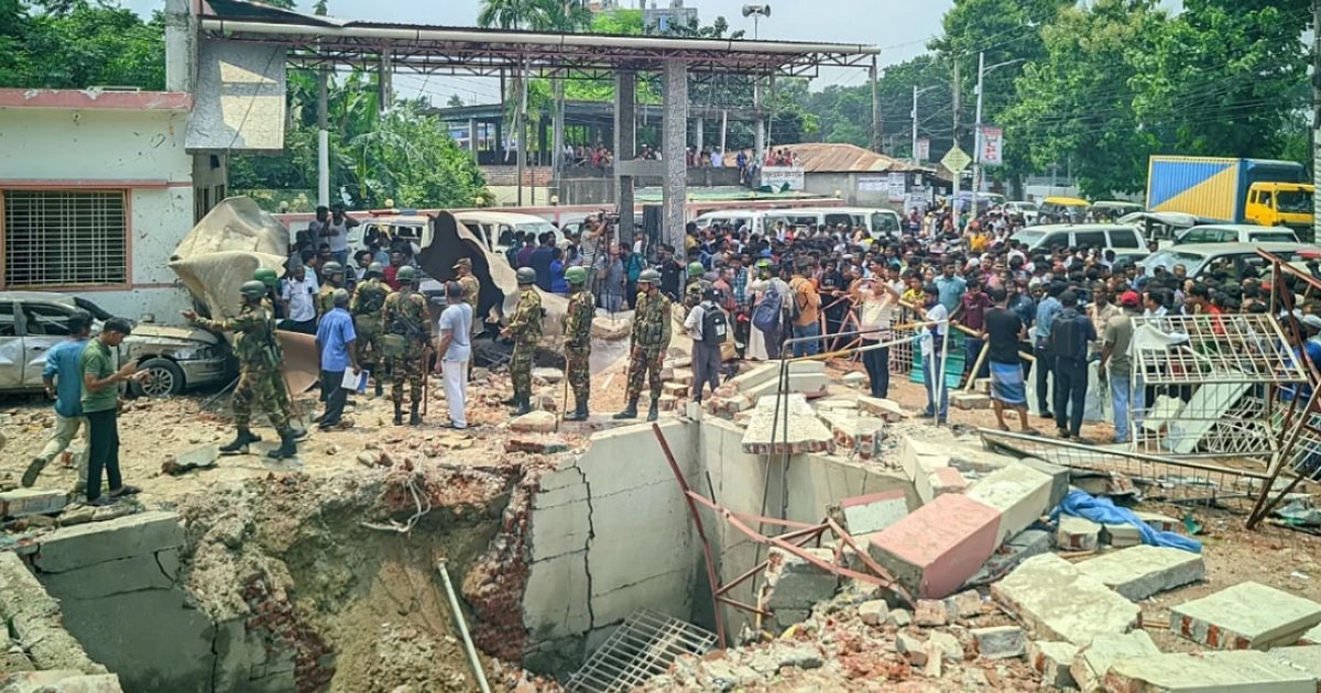 রংপুরে গ্যাস স্টেশনে ভয়াবহ বিস্ফোরণ, একজনের মৃত্যু