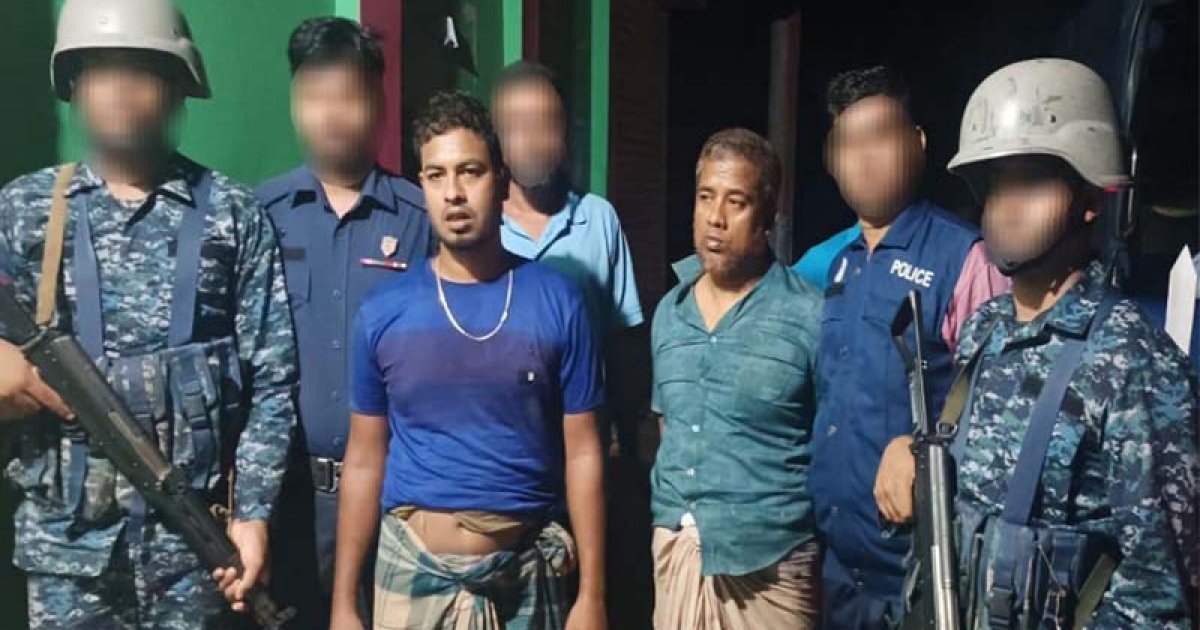 শিশু ধর্ষণ: ভোলায় নৌবাহিনীর অভিযানে আটক দুই