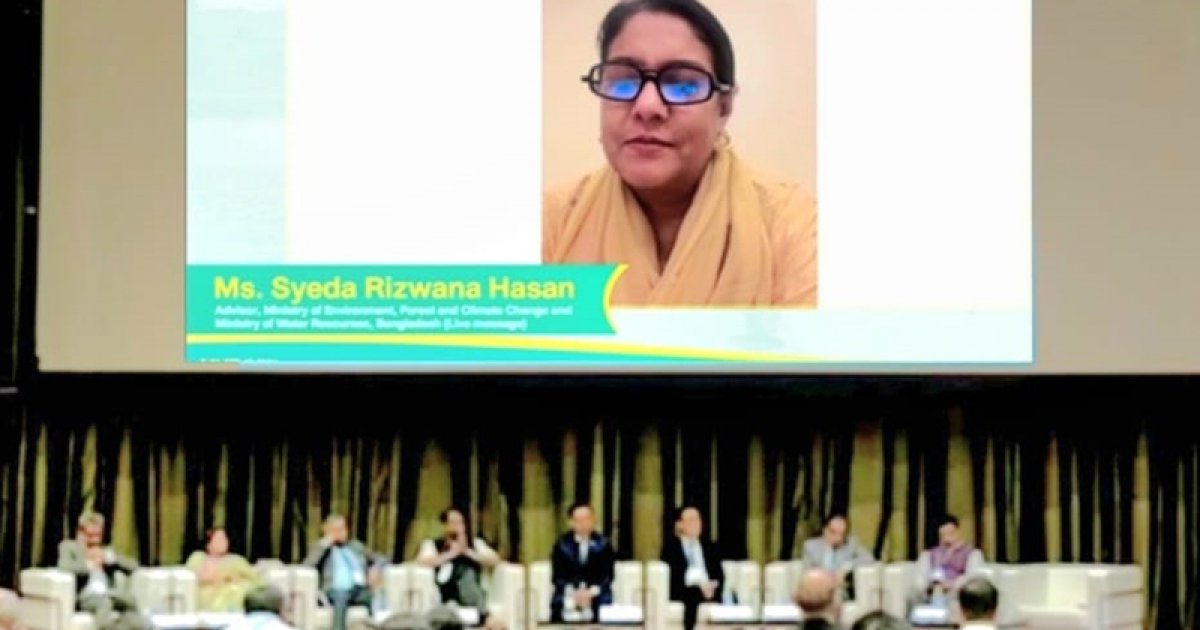 উন্নত দেশগুলোকে যথাযথভাবে জলবায়ু দায়িত্ব পালনের আহ্বান পরিবেশ উপদেষ্টার