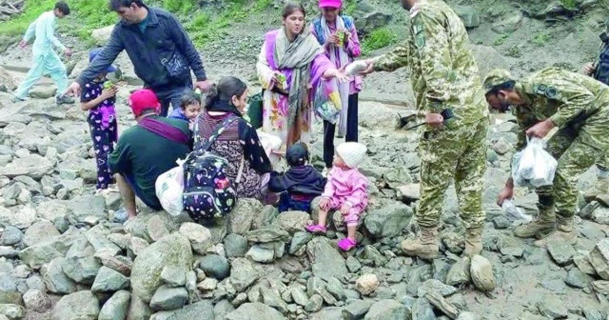 পাকিস্তানে বর্ষা ও বন্যায় ২৩৪ জনের প্রাণহানি