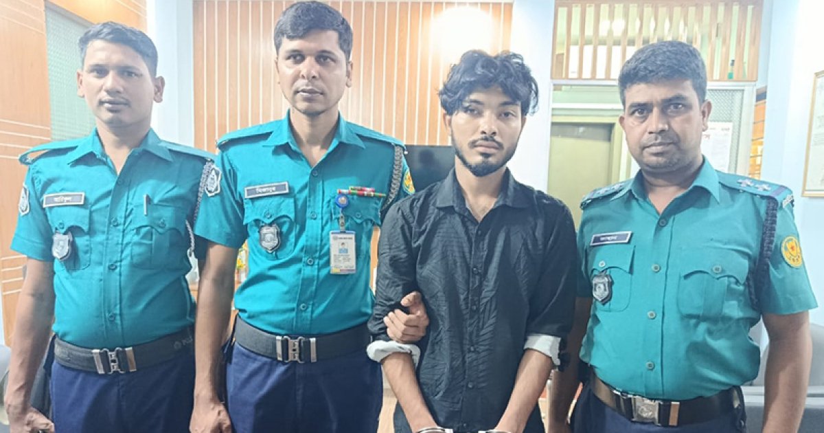 বনশ্রীতে অস্ত্র ছিনতাই, একজন গ্রেফতার