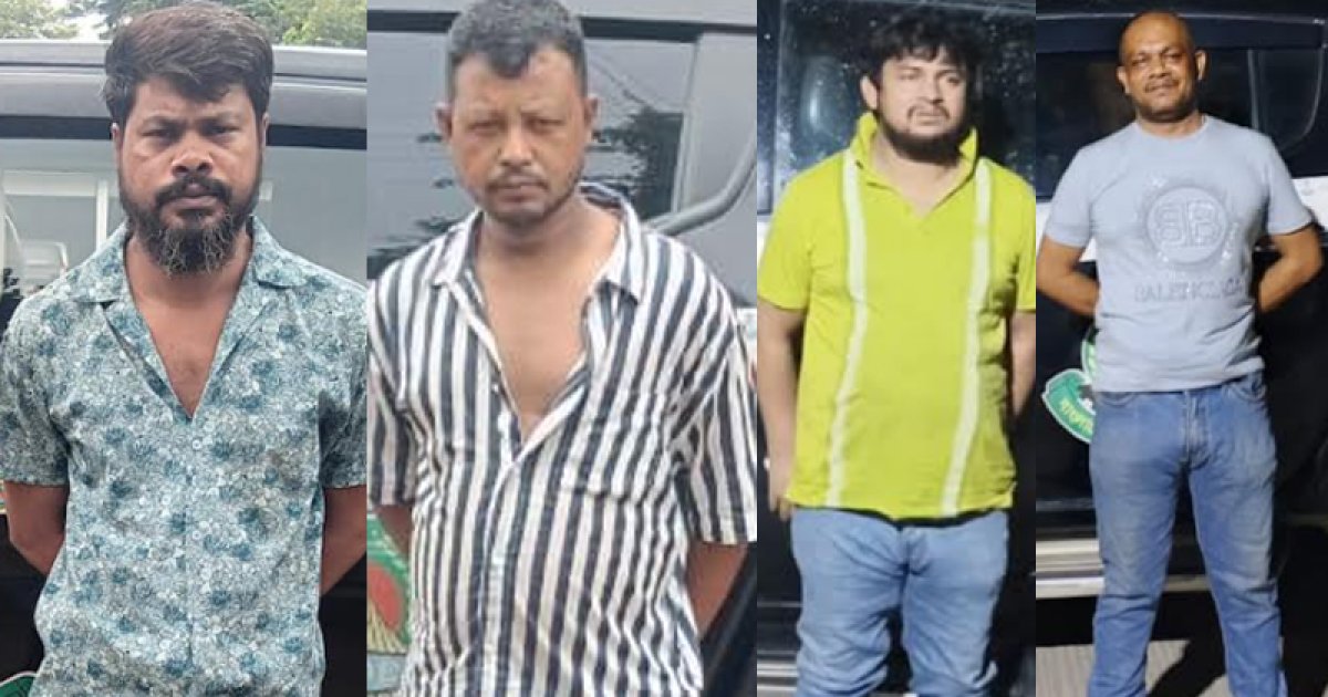 যুবলীগ নেতা পিচ্চি শাহীনসহ গ্রেফতার ৪