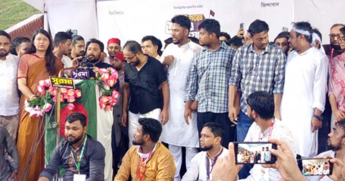 সিলেট সব সময়ই বঞ্চিত, উন্নয়ন হয়নি: নাহিদ ইসলাম