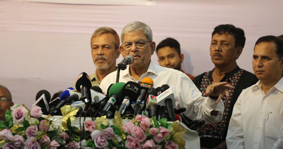 সাধারণ মানুষ জানেই না, আনুপাতিক নির্বাচন পদ্ধতি কী: মির্জা ফখরুল