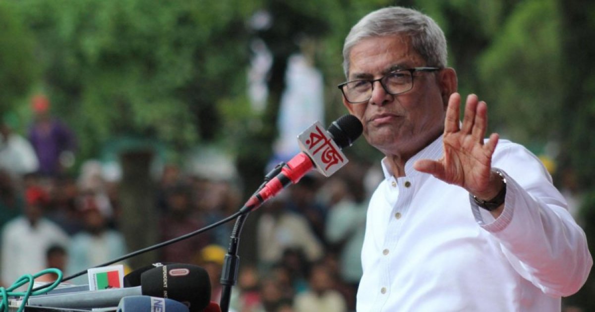 দেশকে পুনরায় গড়ে তোলার চেষ্টা করছেন তারেক রহমান: মির্জা ফখরুল