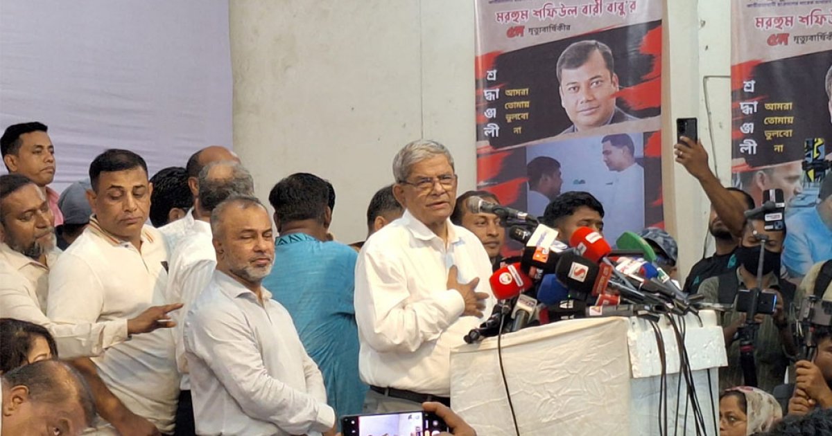 সংস্কারে ১২টি বিষয়ে একমত হওয়া ইতিবাচক: মির্জা ফখরুল