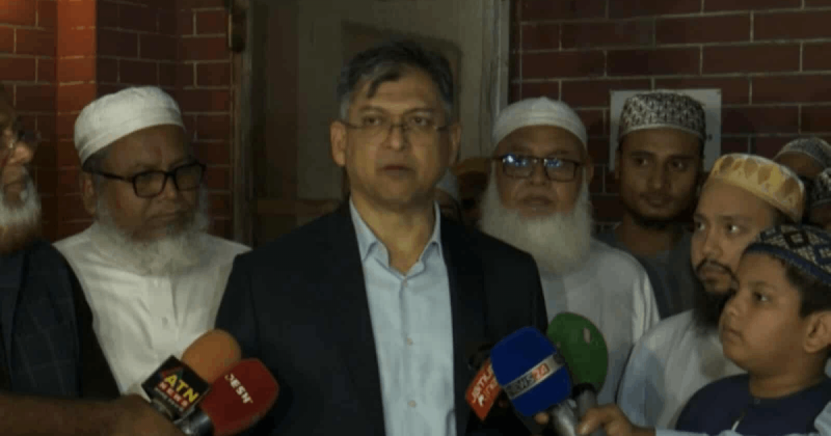 ছারছিনা পীরের দোয়া নিয়েছেন সালাহ উদ্দিন