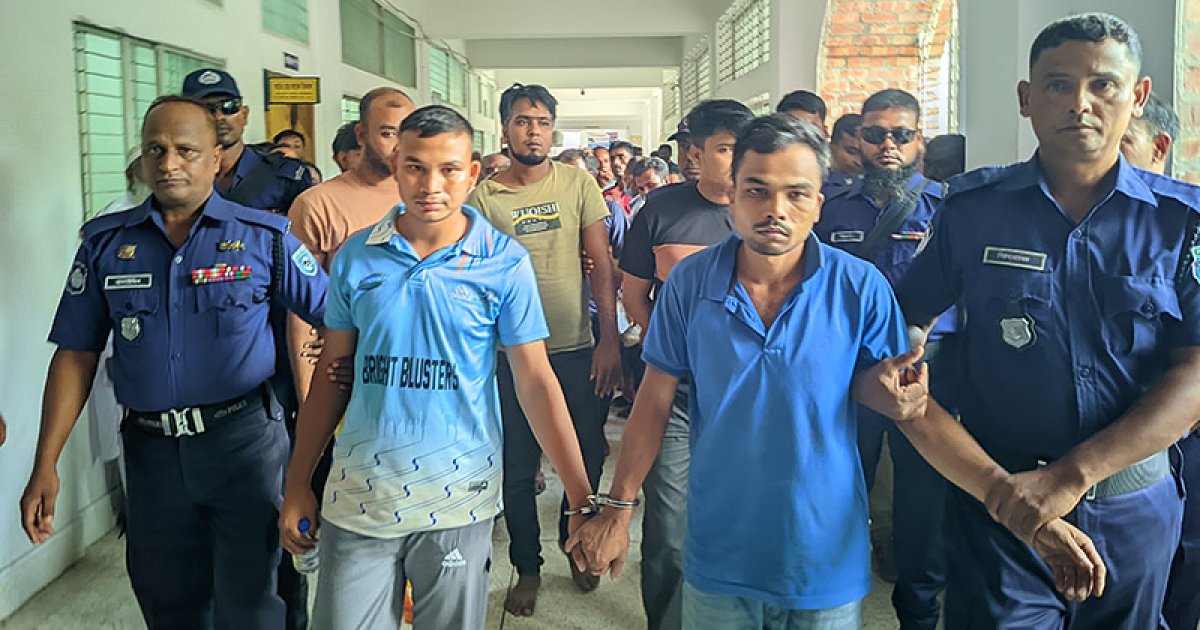 রংপুরে হিন্দু পাড়ায় হামলার ঘটনায় পাঁচ জন কারাগারে