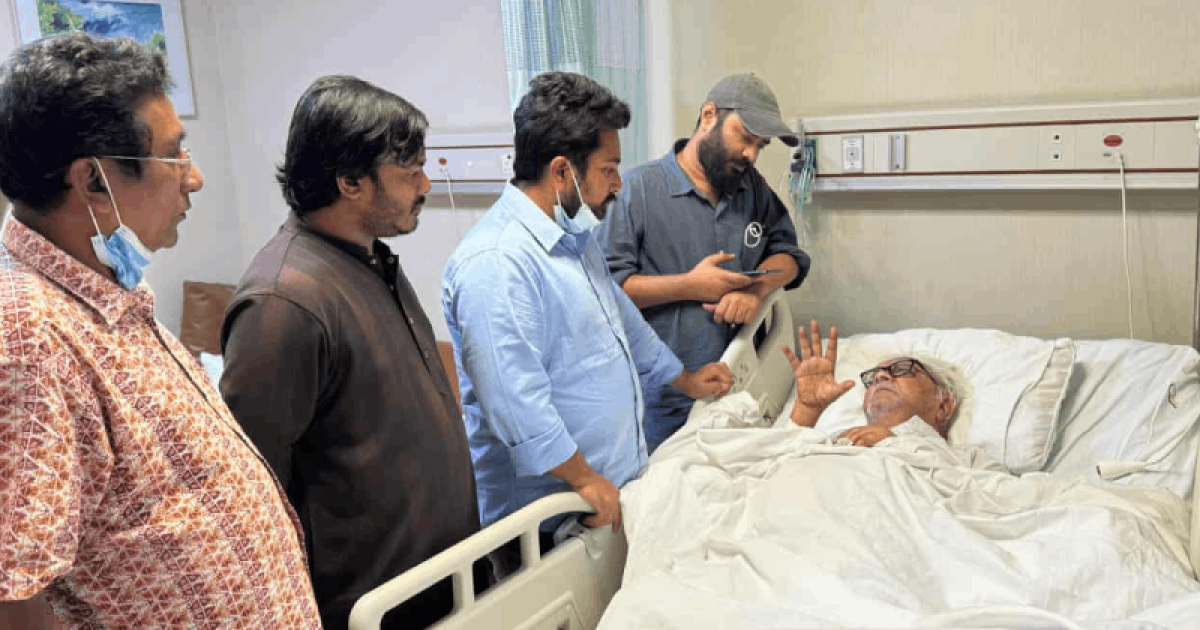বদরুদ্দীন উমরের স্বাস্থ্যের খোঁজ নিলেন এনসিপির আহ্বায়ক