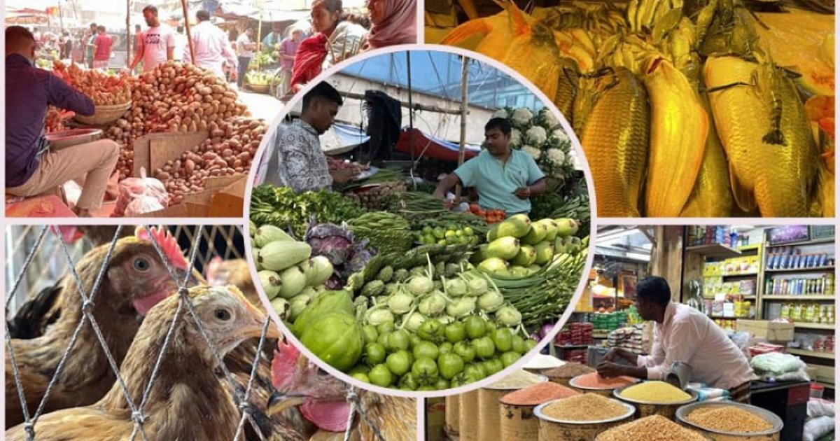 বৃষ্টিতে চড়া সবজির বাজার, বেড়েছে ডিমের দামও