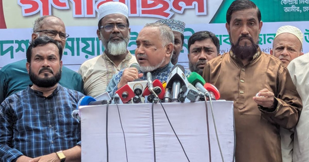 আপনি আন্দোলনে ক্ষতিগ্রস্ত হননি, প্রধান উপদেষ্টাকে ডা. তাহের