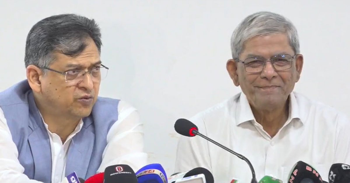 যারা হতাশ হয়েছে তারা সারা জীবনই হতাশ: মির্জা ফখরুল