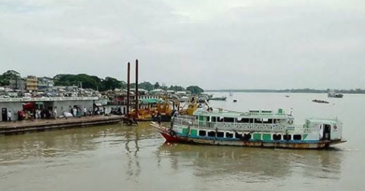 নদী উত্তাল: ভোলার ১০ রুটে ফের লঞ্চ চলাচল বন্ধ